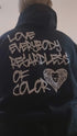 l.e.r.o.c. clothing graffiti hoodie black